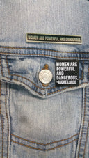 Women Are Powerful and Dangerous Enamel Pin