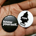 Know Yourself and Fresh Black Pride Button