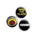 Mind the Black Button 3-Pack
