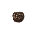 Gold Emoji Fist Pin
