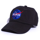 Black Space Dad Hat